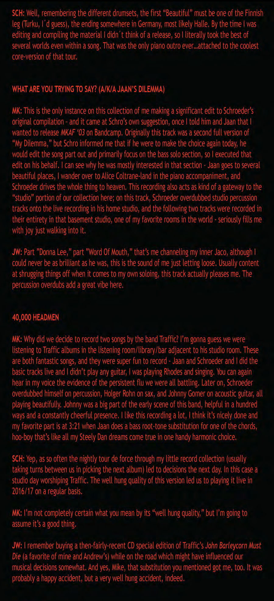 MKAF '03 Liner Notes 016