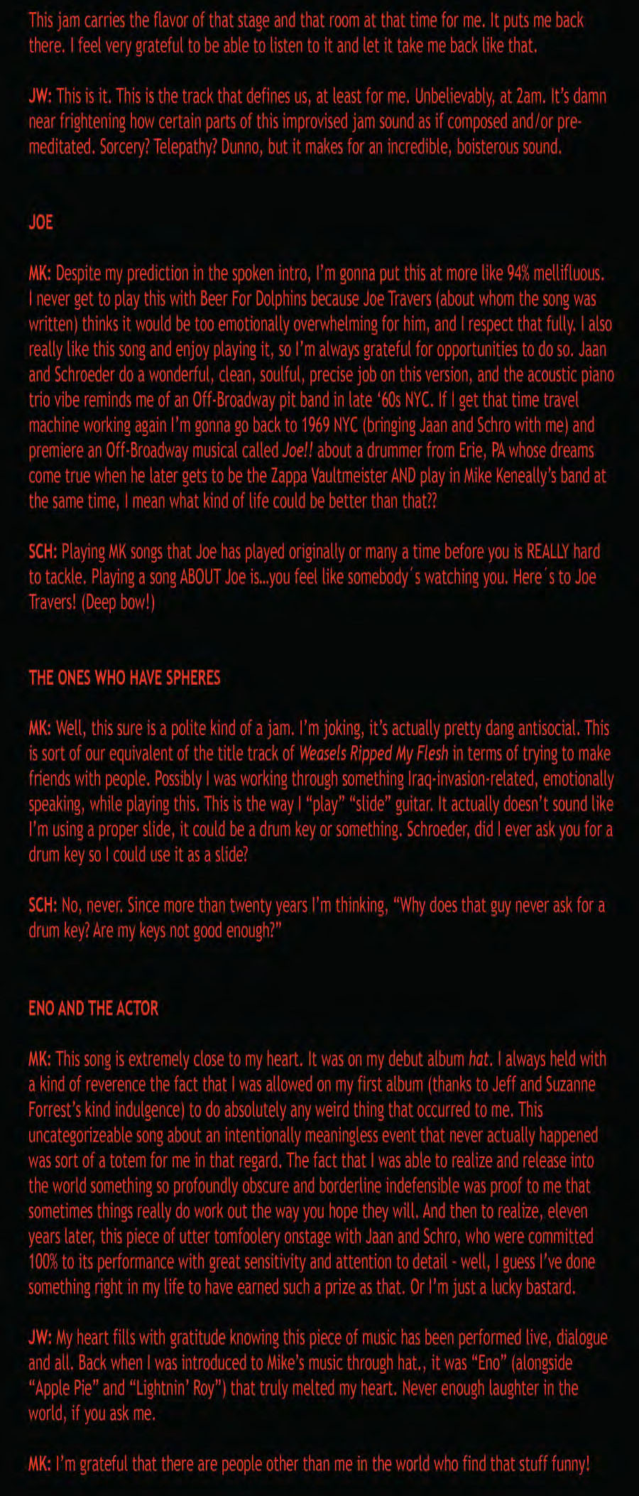 MKAF '03 Liner Notes 022